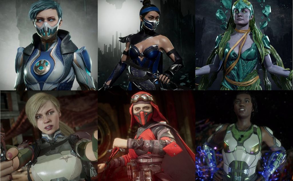 Confira a frequência das personagens femininas que apareceram em Mortal  Kombat