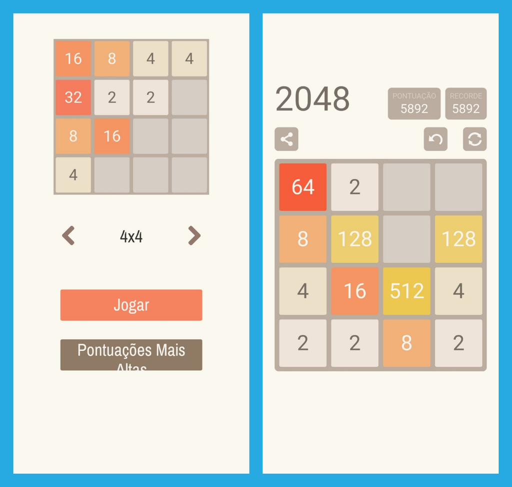 2048 Clássico · Jogo de deslizar peças::Appstore for Android