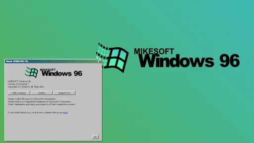 Alguém criou uma versão web do Windows 96 — e você vai querer experimentá-la
