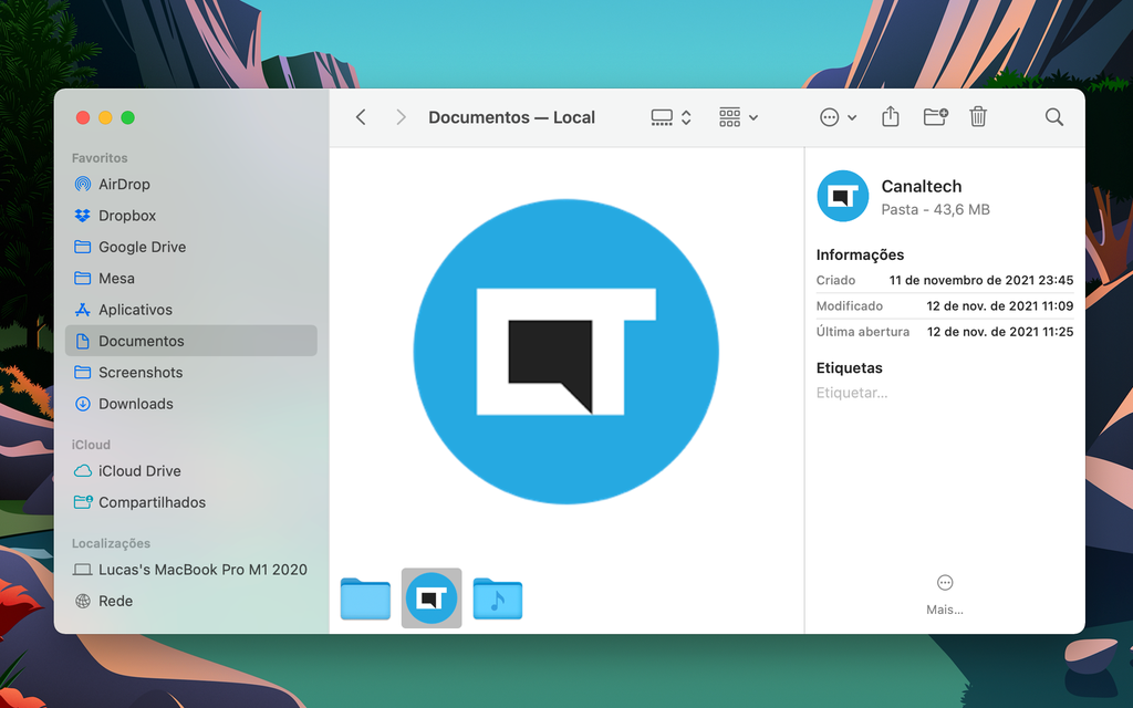 Personalize os ícones de pastas, arquivos e aplicativos do seu Mac (Captura de tela: Lucas Wetten)