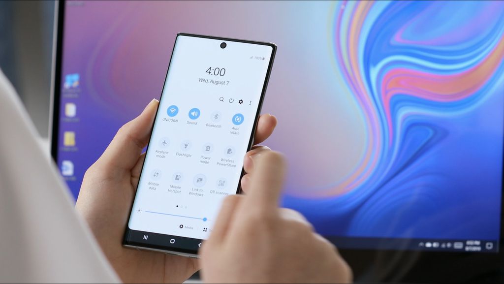 Galaxy Note 10 foi o penúltimo lançamento da linha (Imagem: Divulgação/Samsung)