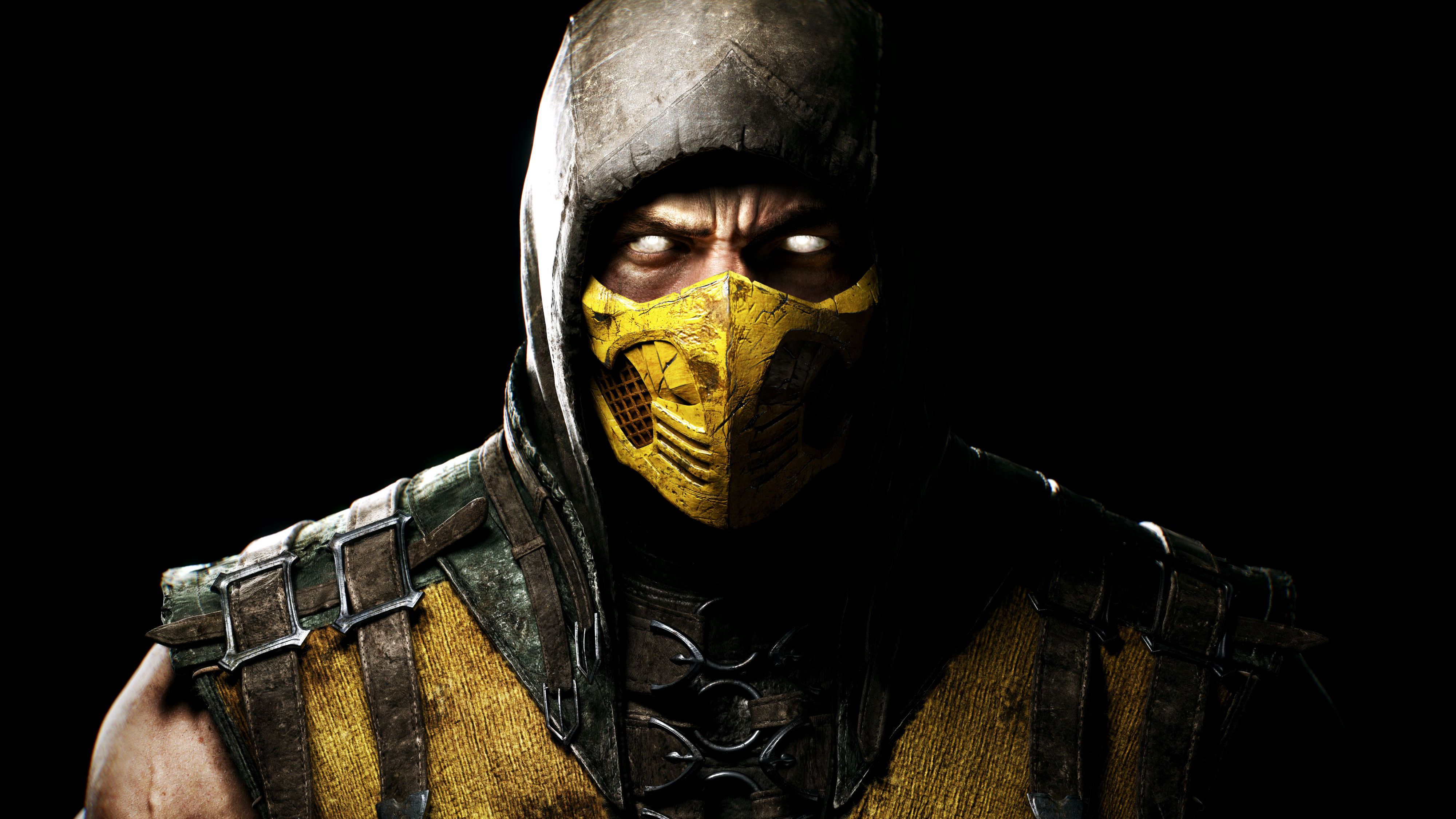 Um personagem do jogo mortal kombat