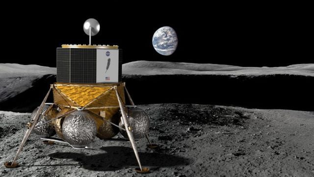 Empresa espacial de Jeff Bezos desenvolve novo aterrissador lunar