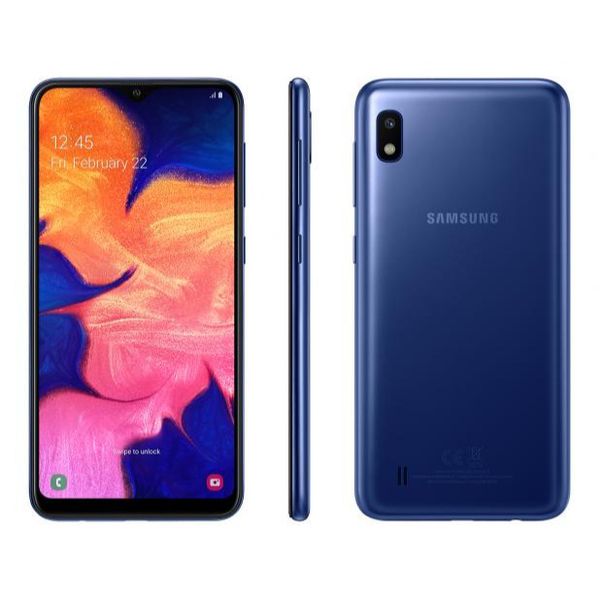 Smartphone Samsung Galaxy A10 32GB Azul 4G - 2GB RAM 6,2” Câm. 13MP + Câm. Selfie 5MP Azul