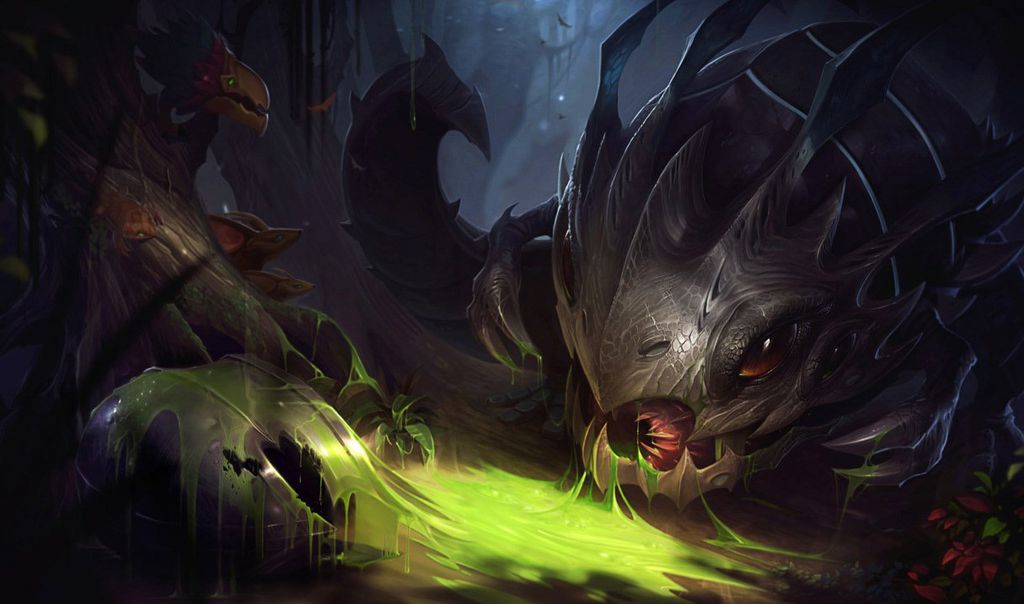 O monstro do vazio já passou da hora de receber uma atualização de mecânica. (Imagem: Divulgação/Riot Games)