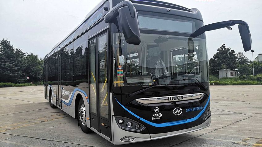 Ônibus elétrico articulado da BYD/Caio para a cidade de São Paulo está  pronto e será testado pela SPTrans