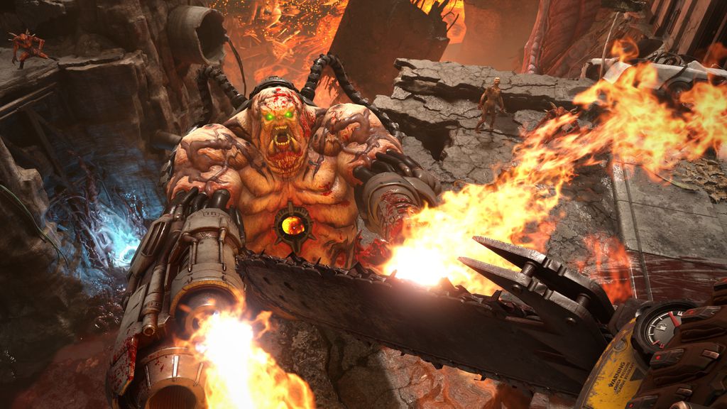 Doom Eternal traz ótima variedade de inimigos e campanha principal longa, para manter você ocupado com as hordas infernais por várias horas