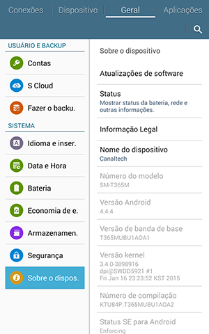 Samsung Galaxy Tab Active - Screenshots Samsung Galaxy Tab Active - Screenshots