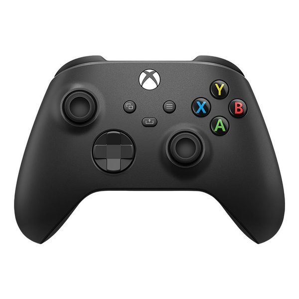 Controle Microsoft Xbox Carbon Black, Sem Fio, Para Xbox Series X e S - Preto