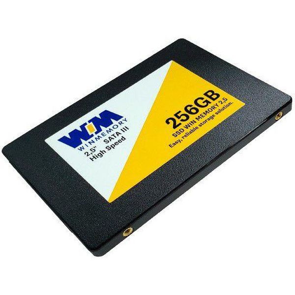 SSD 256GB WIN MEMORY SATA 2,5” Leitura 560MB/s - Gravação 540MB/s SWR256G