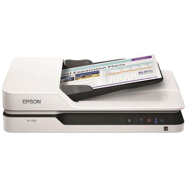 Scanner de Mesa Epson WorkForce DS-1630 - Colorido 1200dpi [APP + CLIENTE OURO]