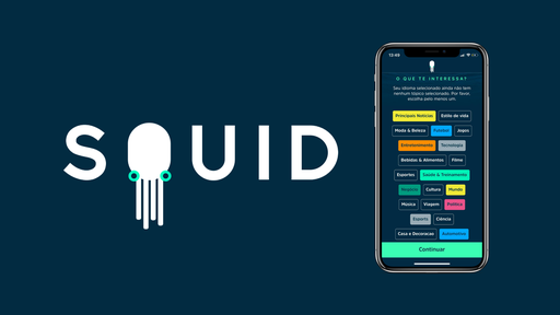 SQUID, app europeu de notícias, chega ao Brasil