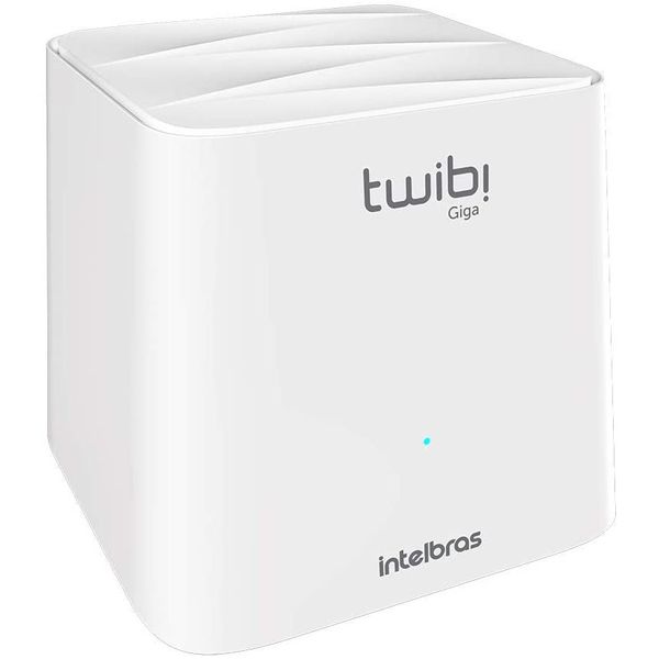 Roteador Wireless de Alta Potencia Twibi Giga Intelbras Dispositivos de Conexão em Rede Branca Único