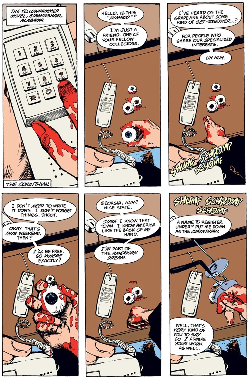 O Coríntio em Casa de Bonecas (Imagem: Reprodução/DC Comics)