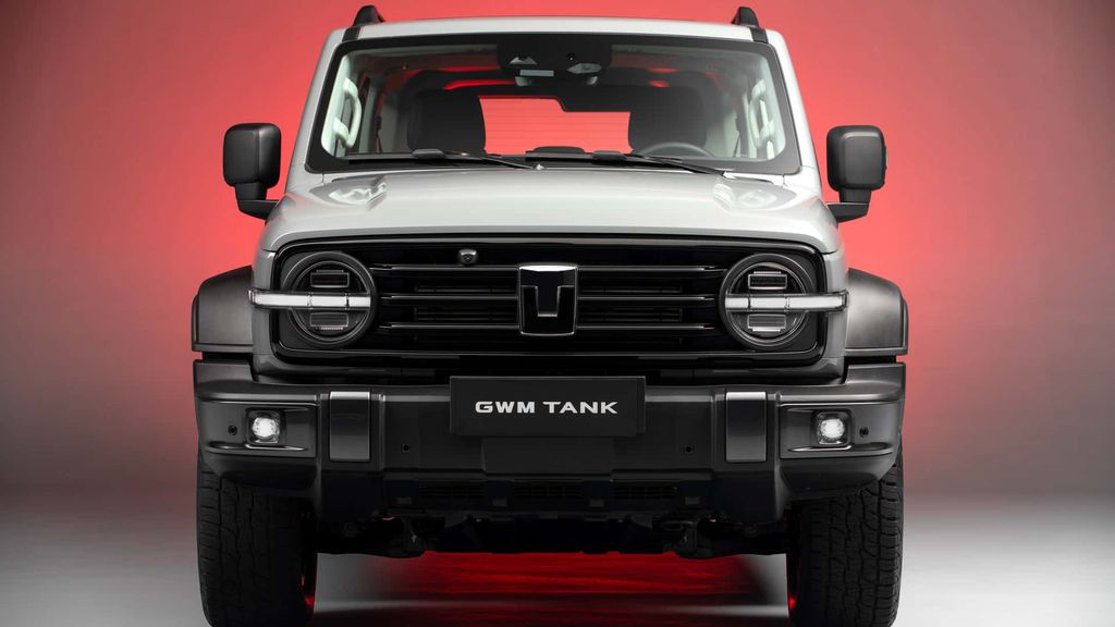 GWM Tank 300 visto de frente