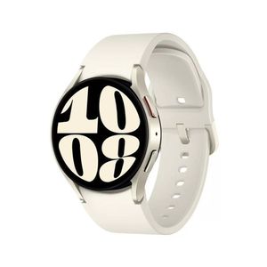 Smartwatch Samsung Watch6 BT 44mm Prata 16GB Bluetooth - Creme [CUPOM]