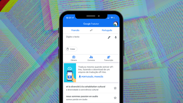 Novo Google Tradutor para Android faz traduções offline