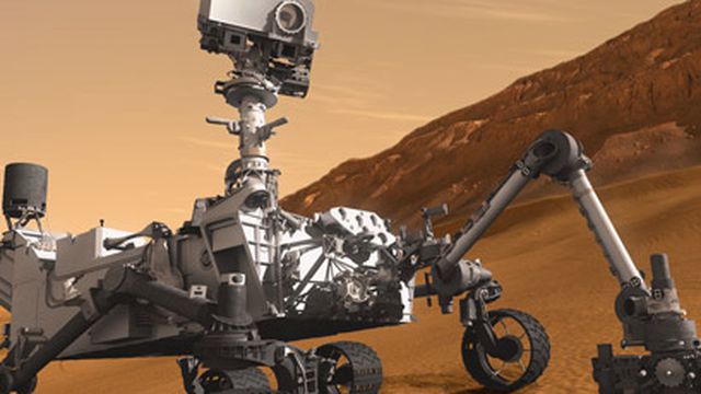 Curiosity encontra objeto que parece metálico sobre a superfície de Marte