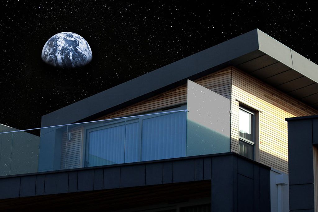 Apesar de ser uma ideia interessante, a construção de residências na Lua vai bem além dos custos envolvidos (Imagem: Reprodução/MONEY.CO.UK)