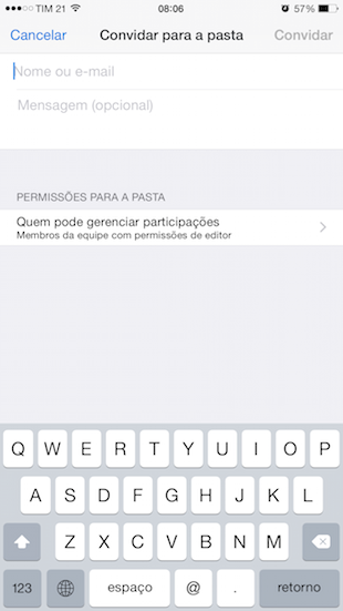 Dropbox iOS