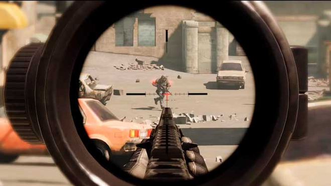 Use a Mira Avançada no jogo Call of Duty Mobile (Imagem: Reprodução/Mundo Conectado)