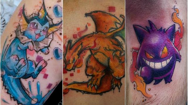 Conheça Chibs, tatuadora que quer completar a Pokédex na pele dos clientes