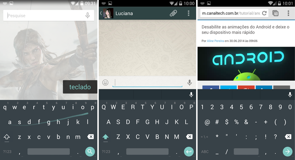 Android L Keyboard Android L Keyboard