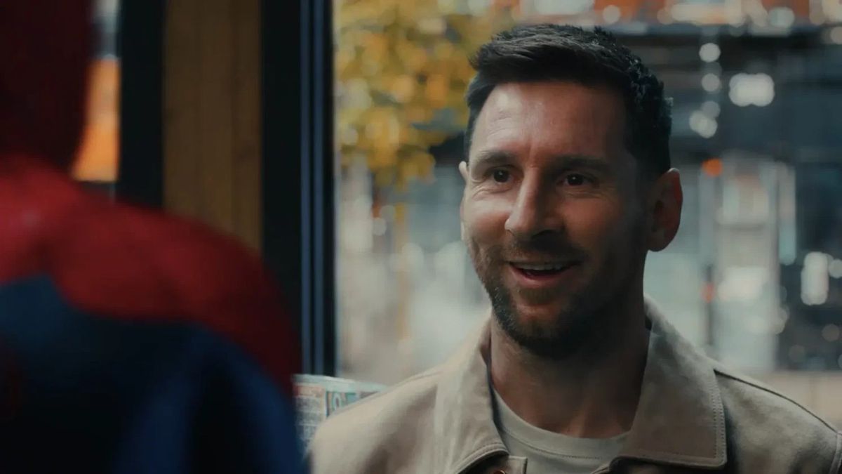 Messi "entra" para o MCU em trailer inusitado de Homem-Aranha: Um Novo Dia