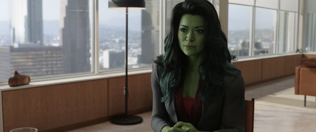 Mulher-Hulk teve efeitos retocados depois de episódios terem sido lançados (Imagem: Reprodução/Marvel Studios)