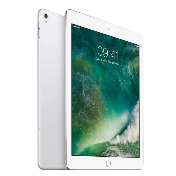 iPad 6 Apple 128GB Prata Tela 9.7” Retina - Proc. Chip A10 Câm. 8MP + Frontal iOS 11 Touch ID - Magazine Canaltechbr