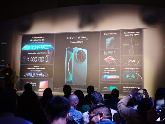 Linha Xiaomi 17 - Evento de apresentação