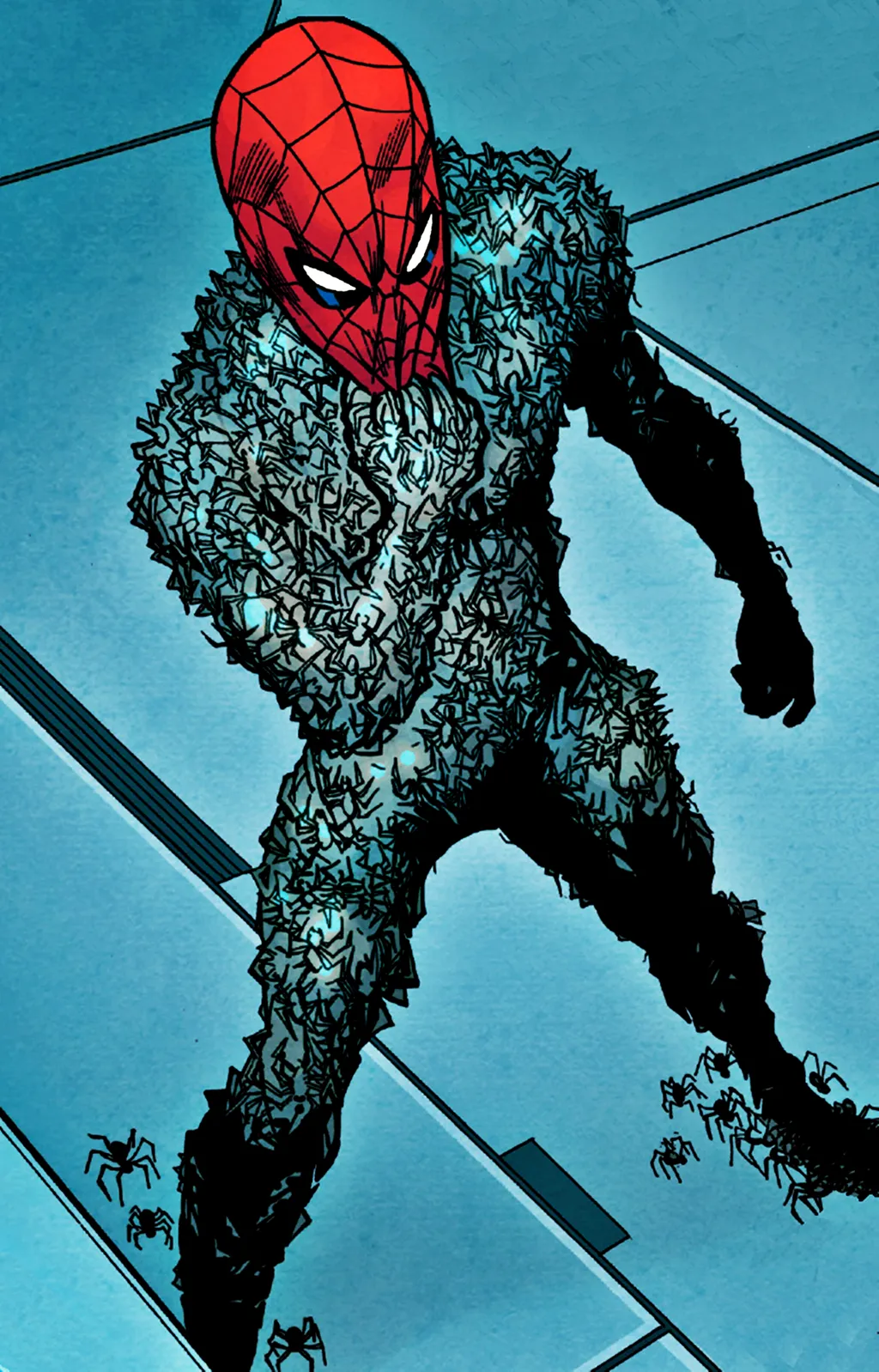 Spiders-Man é bizarro e perturbado demais para o Aranhaverso dos cinemas (Imagem: Reprodução/Marvel Comics)