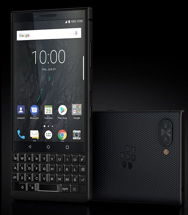 BlackBerry KEY² tem tela de LCD 4,5 polegadas (Imagem: Divulgação / BlackBerry)
