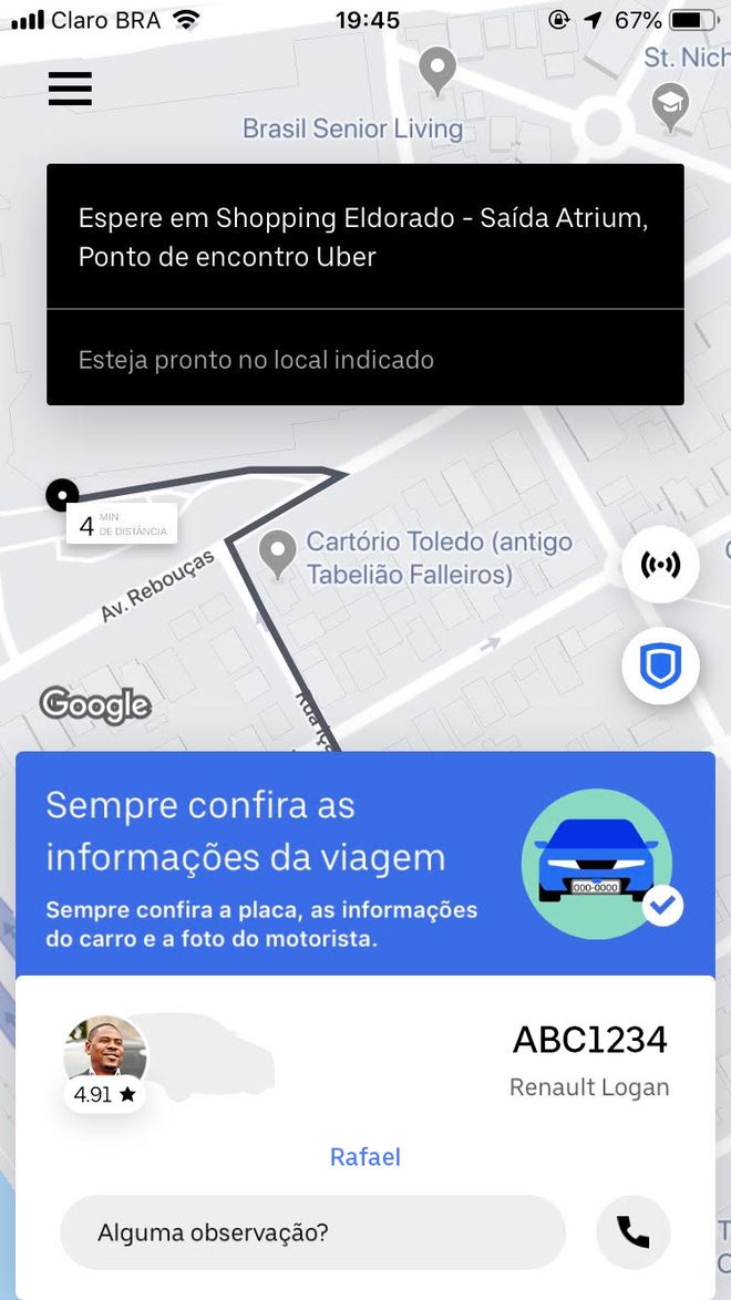 (Imagem: Divulgação/Uber)