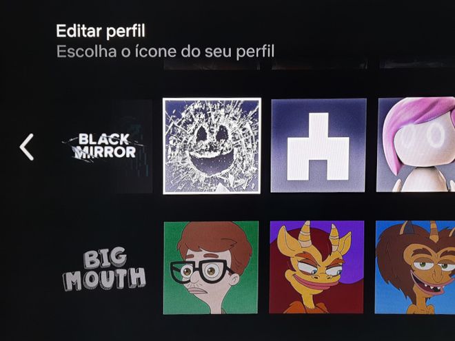 Como editar seu perfil na Netflix pela smart TV