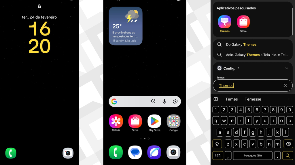 Yellow High Contrast Theme