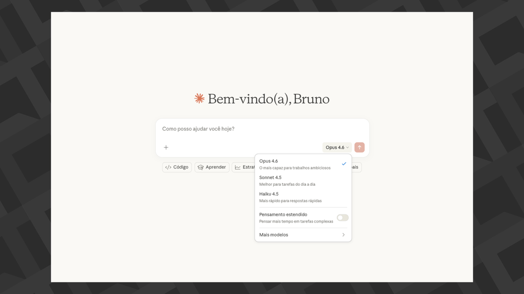 Modelo Opus 4.6 no Claude