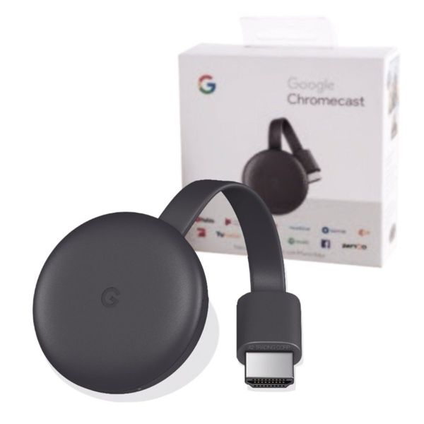Aparelho Google Chromecast 3.0 Preto Hdmi Full Hd