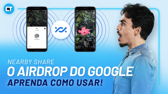 Conheça o "Airdrop" do iPhone, que se chama "Nearby" no Android.