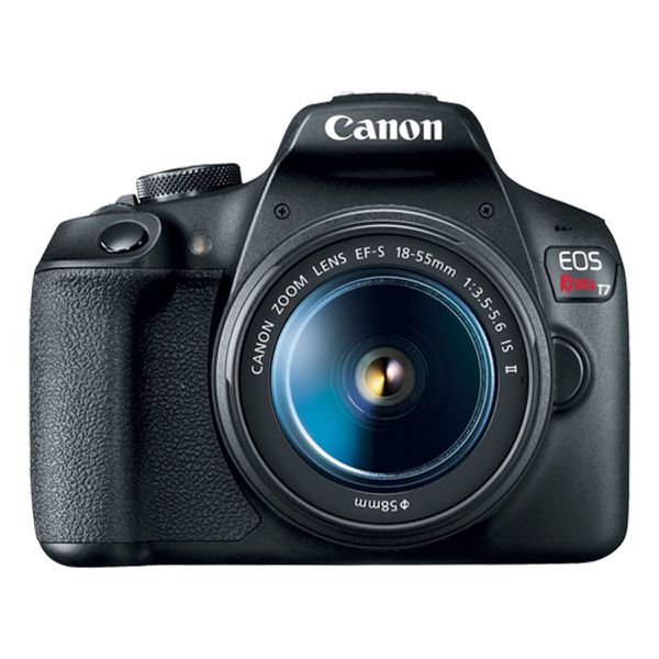 Câmera Digital Canon EOS Rebel T7 DSLR com 24.1 MP, 3", Gravação em Full HD - 2727C010AA