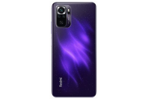 Redmi Note 10S na nova cor Starlight Purple (Imagem: Divulgação/Xiaomi)