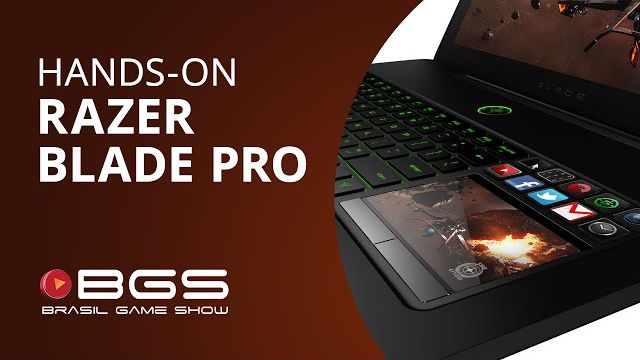 Razer Blade Pro, um super notebook focado nos gamers [Hands-on | BGS 2013]