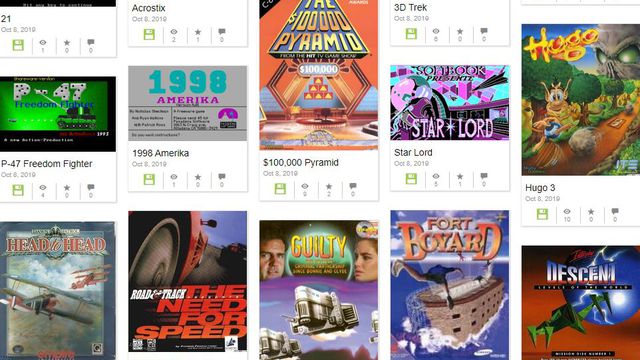 Grátis e online: Internet Archive adiciona mais 2.500 jogos à sua coleção -  Canaltech