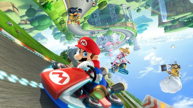 Super Mario Kart no Jogos 360