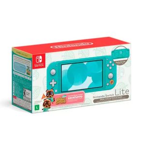 Console Nintendo Switch Lite Animal Crossing Turquesa 32GB