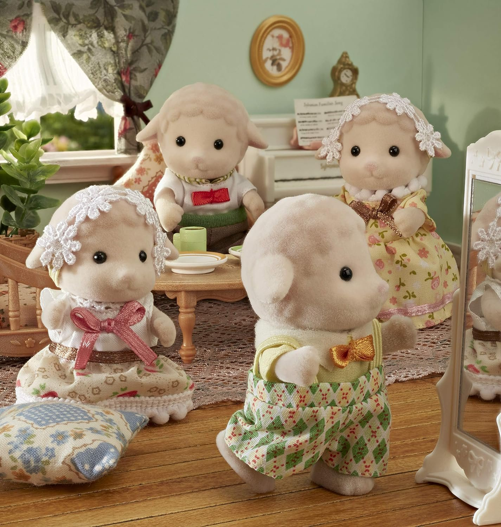 As Sylvanian Families, ou Calico Critters, são famosas pela estética cottagecore (Imagem: Calico Critters/Divulgação)