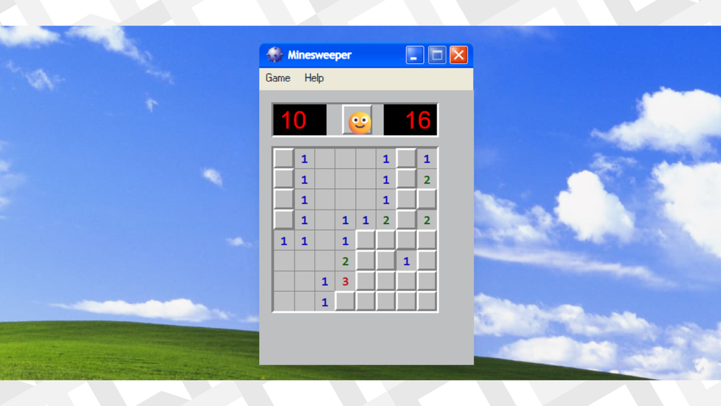 Campo minado no Windows XP