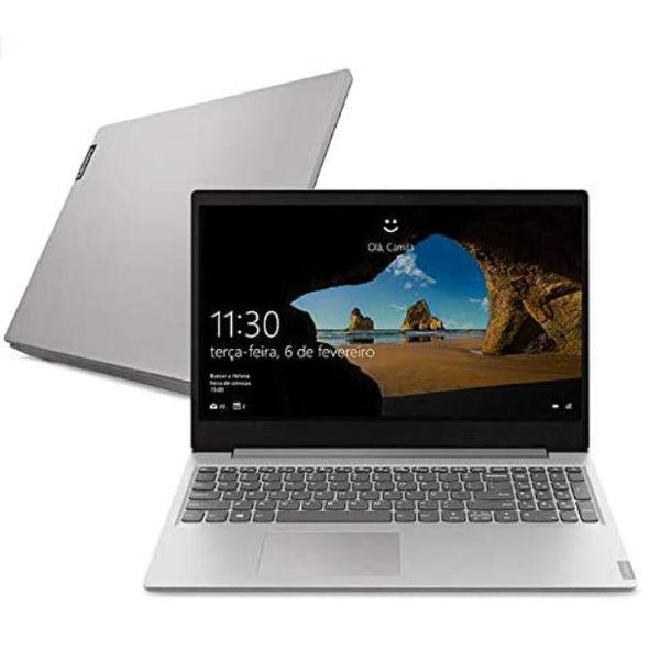 Notebook Lenovo Ultrafino ideapad S145 i5-1035G1, 8GB 1TB Windows 10 15.6" Dolby Audio Design Leve e Compacto, Prata