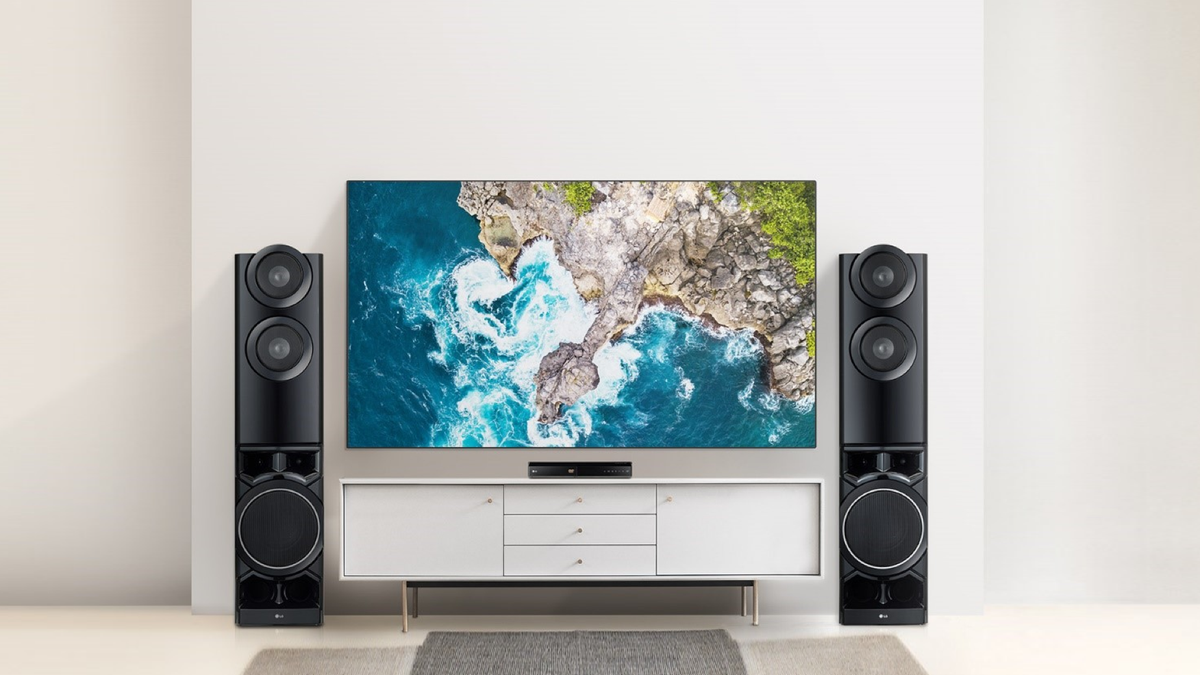 LG DVDホームシアターシステム DVHT-L14 LG lança home theater XBOOM com DVD, 4.2 canais e 1250W RMS no