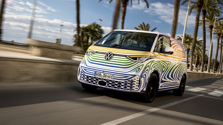 ID.Buzz Kombi elétrica na Europa